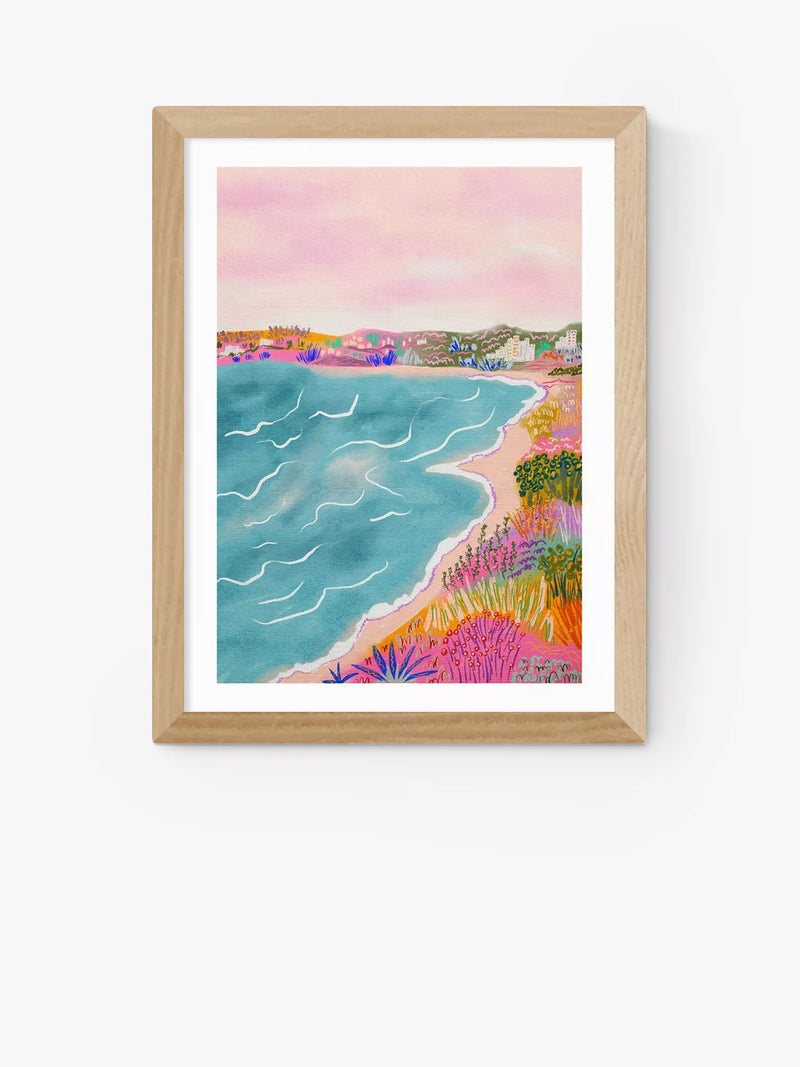 EAST END PRINTS Kartika Paramita Studio 'Seascape' Framed Print 40x50cm