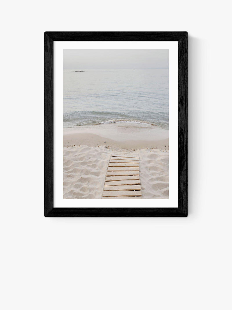 EAST END PRINTS Meereslandschaft gerahmter Druck 60x80cm, importiert aus Großbritannien
