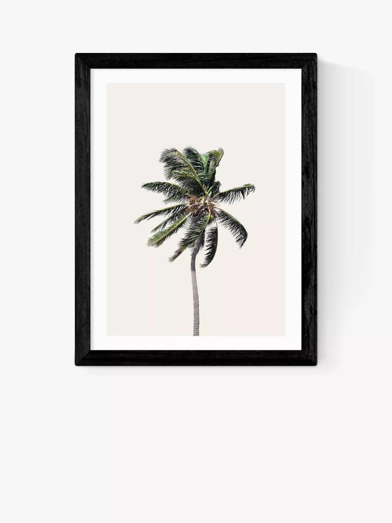 EAST END PRINTS Sisi und Seb 'Palm Tree I' gerahmtes Bild, 40x50cm