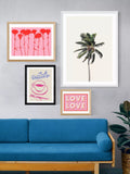 EAST END PRINTS C'est Delicieux framed print - British product
