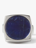 Simon Carter Largo Sodalite cufflinks mid blue, imported from the UK