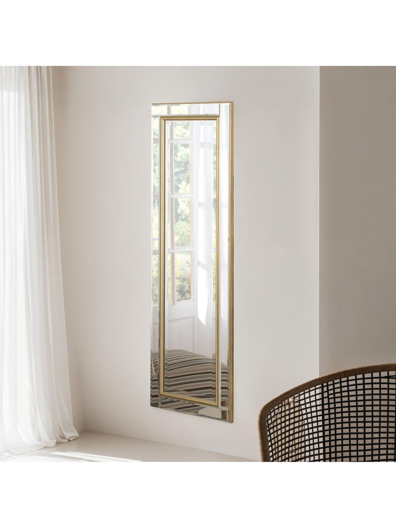Yearn bevelled glass rectangular wall mirror, UK version