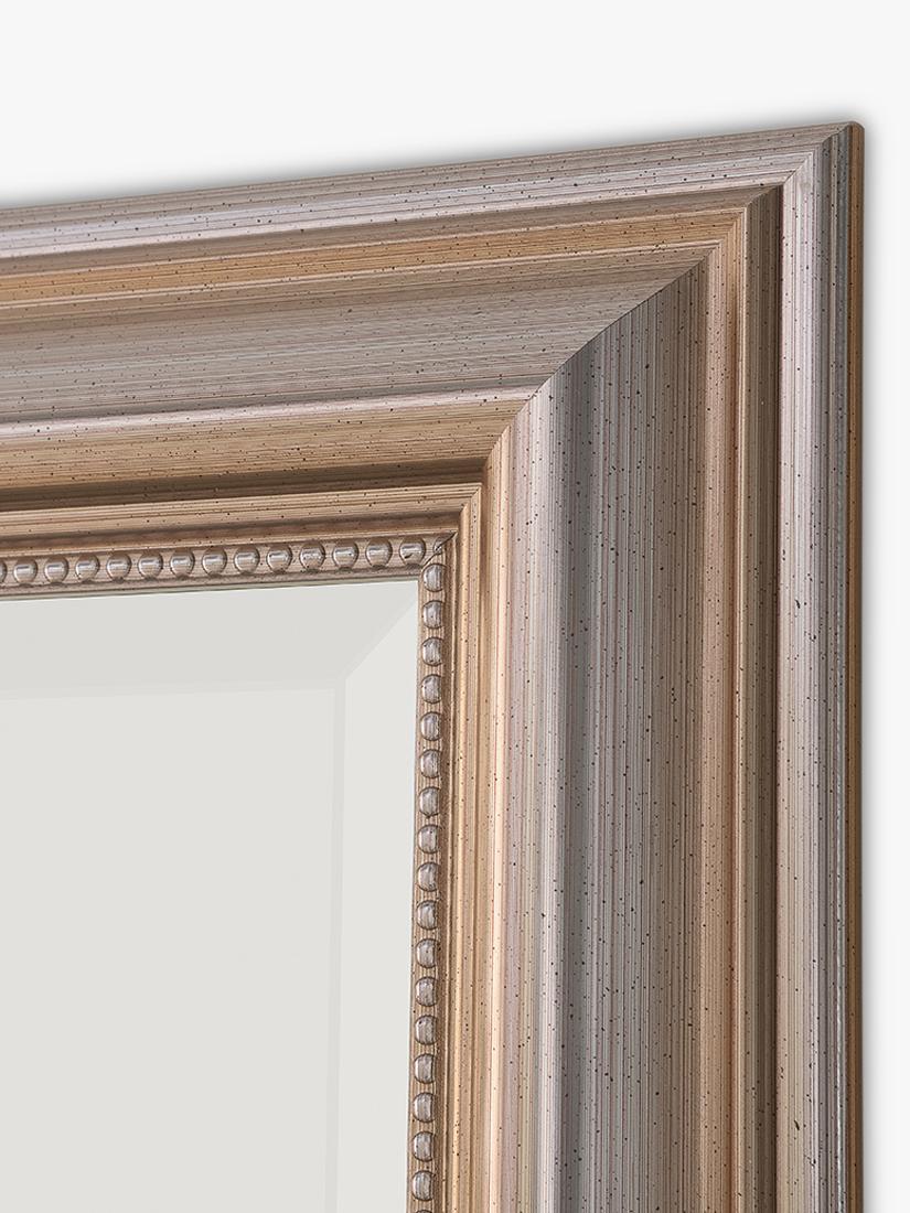 Yearn beaded rectangular wall mirror 104x76cm (British brand)