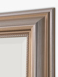 Yearn beaded rectangular wall mirror 104x76cm (British brand)