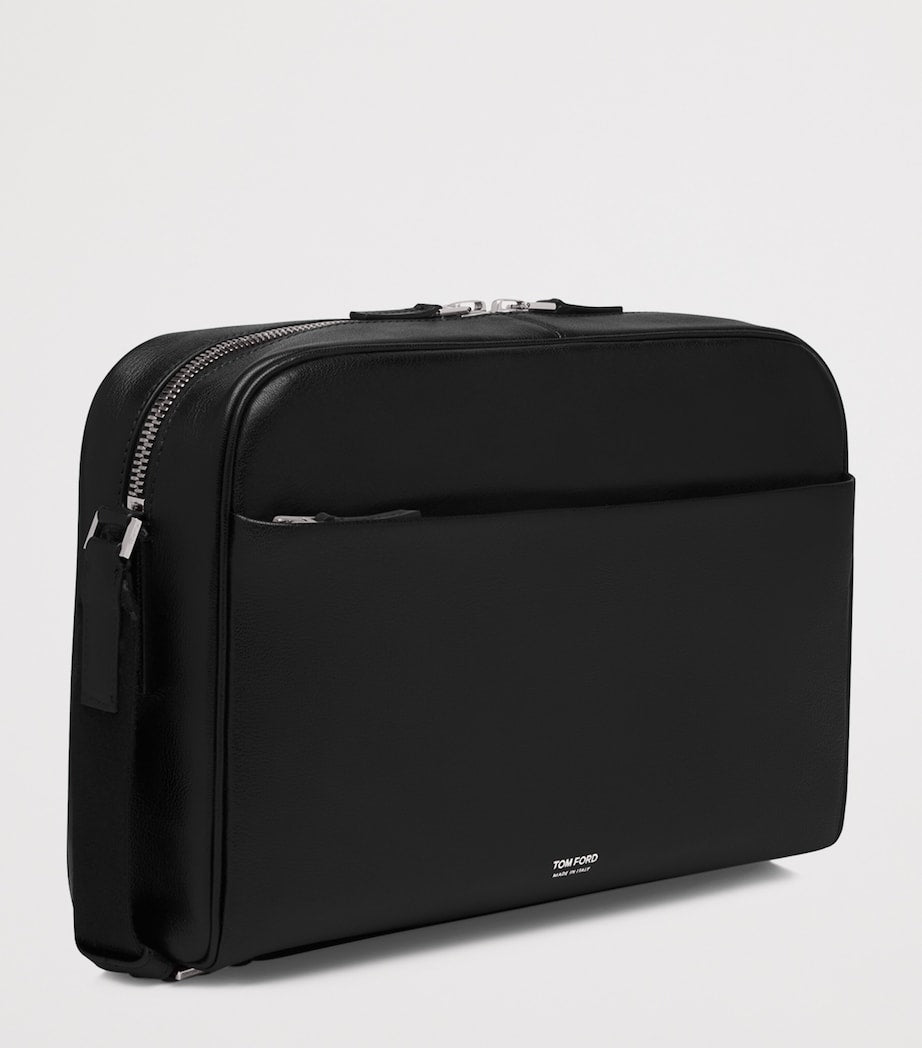 Tom Ford leather messenger bag 26x35x9cm (British brand)