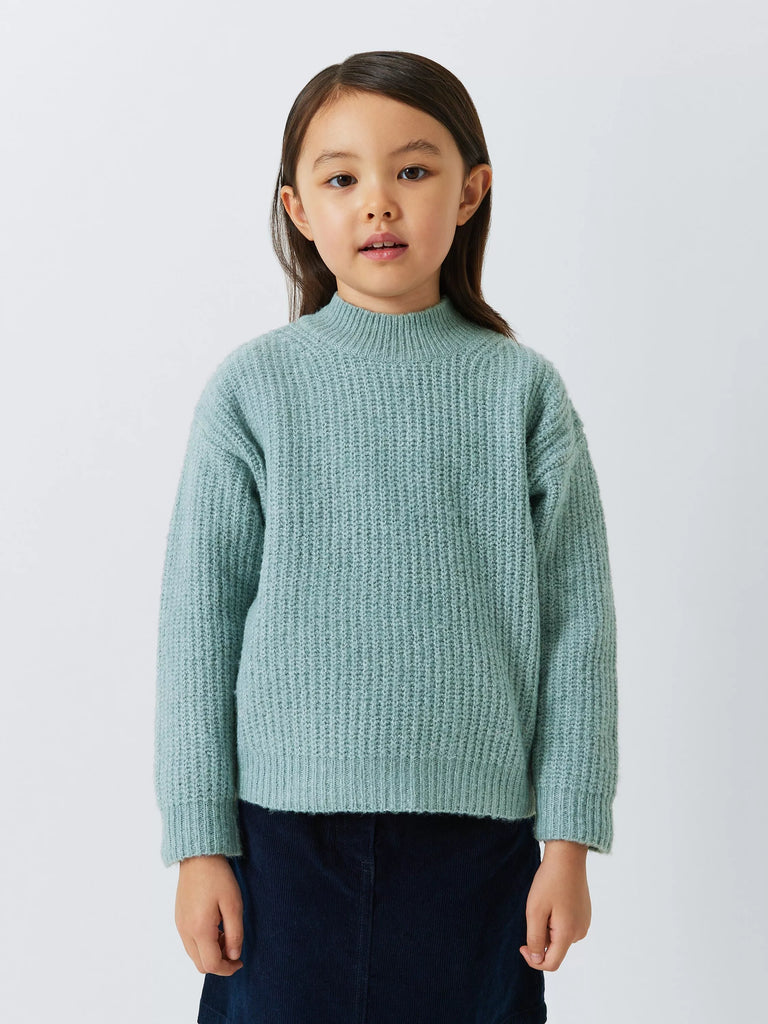 John Lewis Kids' Textured Jumper, Blue