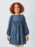 John Lewis Kids' Embroidered Denim Dress