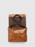Rodd & Gunn Cambridge leather messenger bag Cognac - British product
