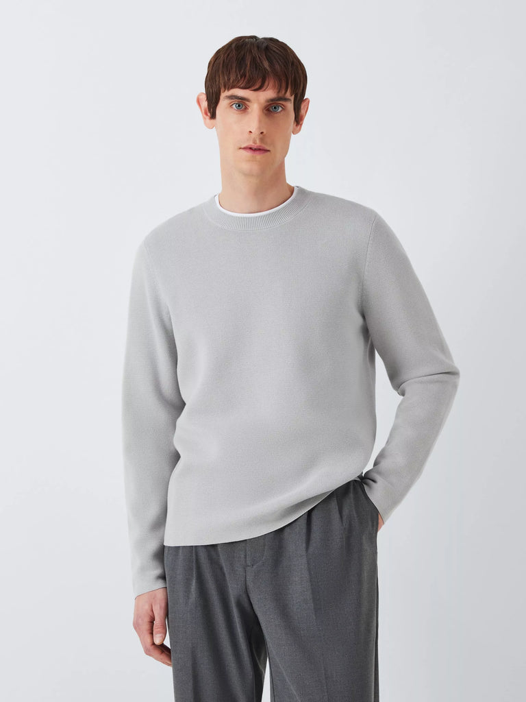 Kin Milano Stitch Cotton Crew Jumper