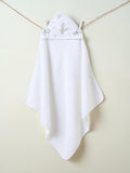 Truly eucalyptus print hooded baby towel, UK version
