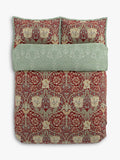 Morris & Co. Honeysuckle Tulip duvet cover set king size (British brand)