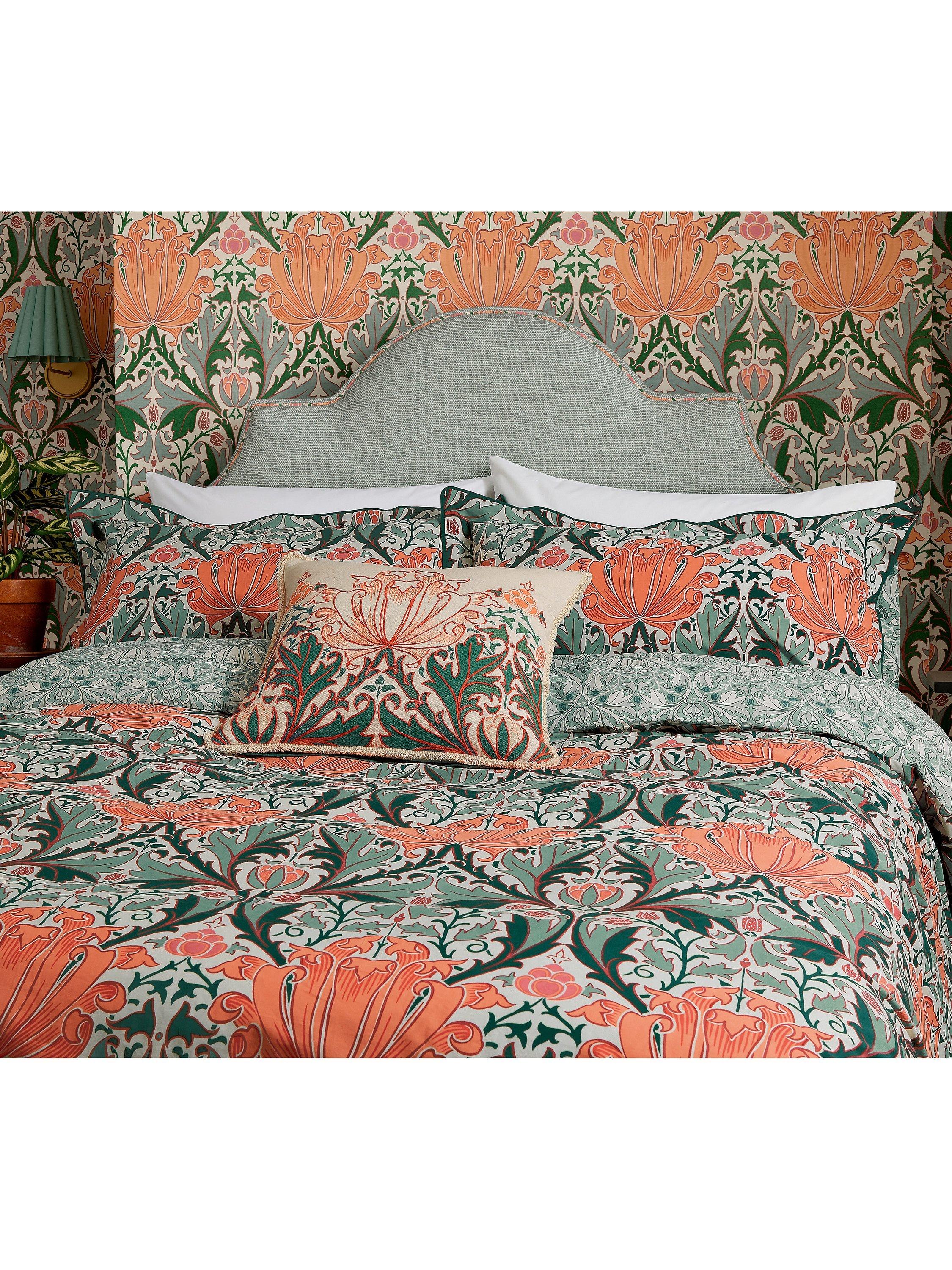 Morris & Co. Helena cotton bedding double, imported from the UK