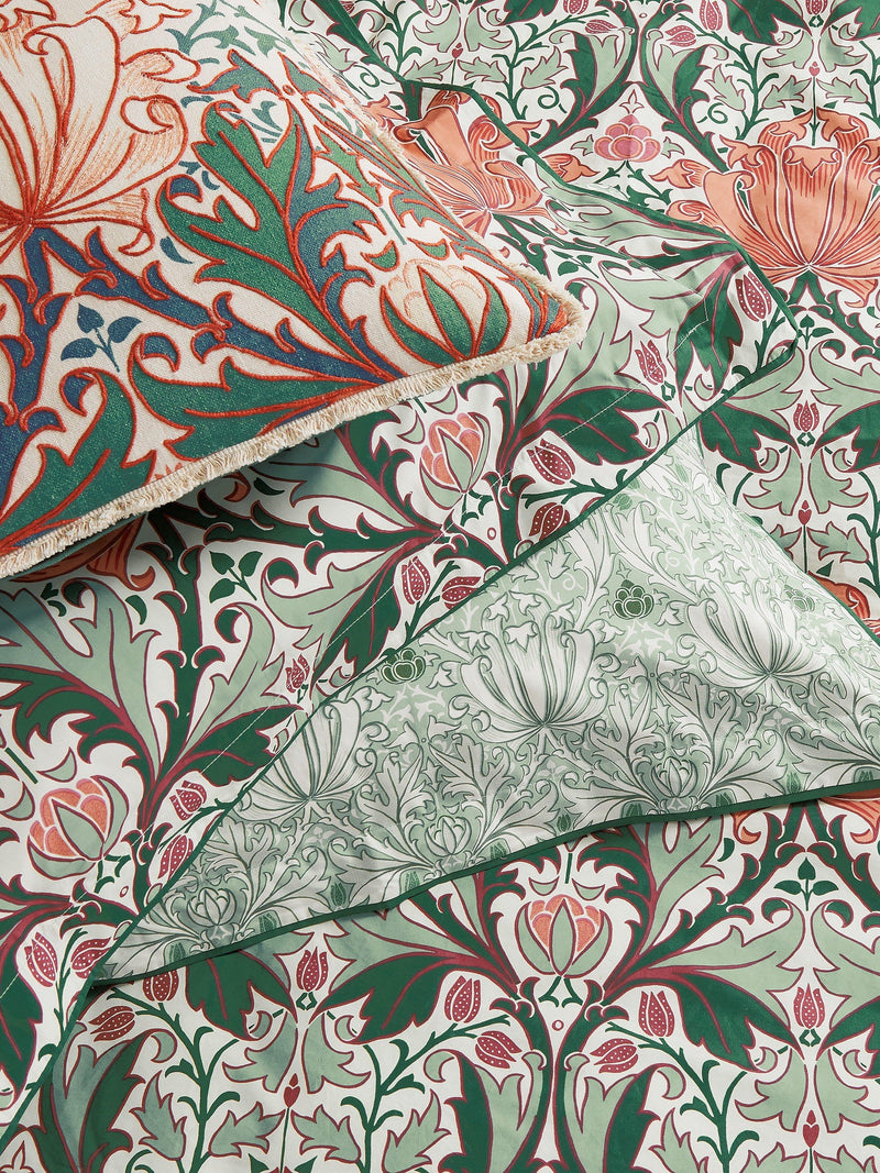 Morris & Co. Helena cotton bedding double, imported from the UK