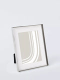 John Lewis Hoxton Plated Metal Photo Frame & Mount