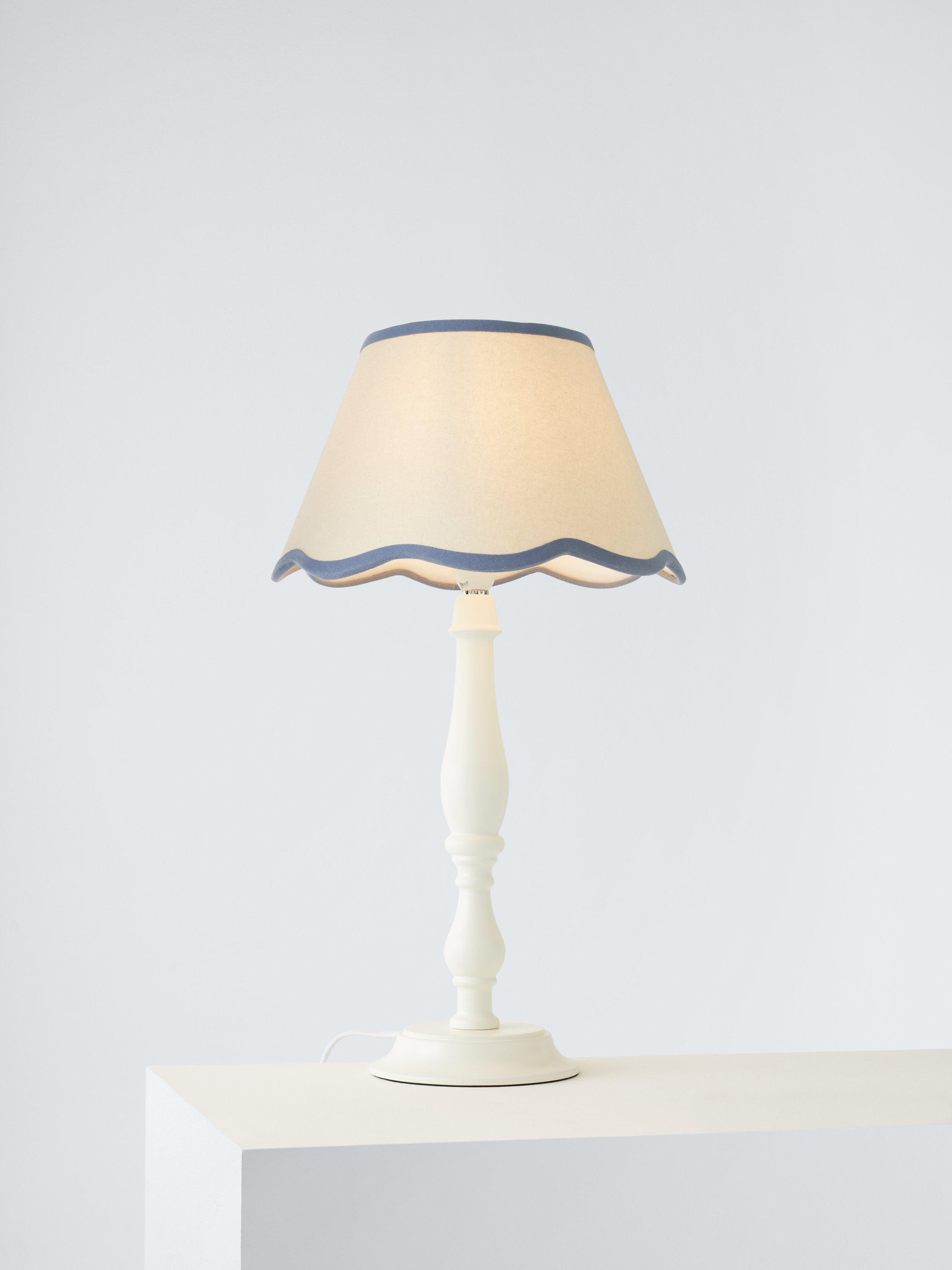 John Lewis scallop tapered lampshade 25cm diameter - British product