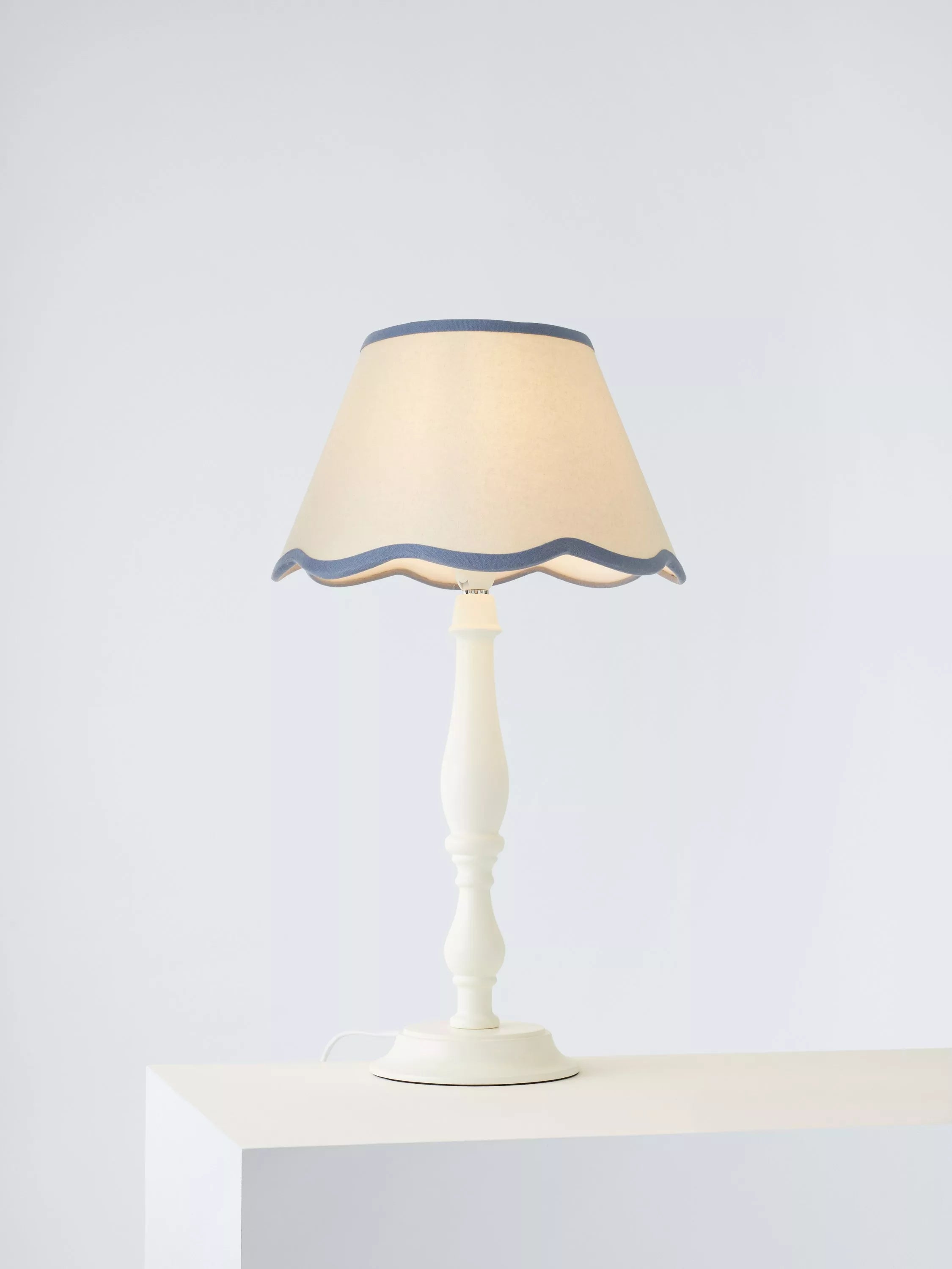 John Lewis Scallop Tapered Lampshade