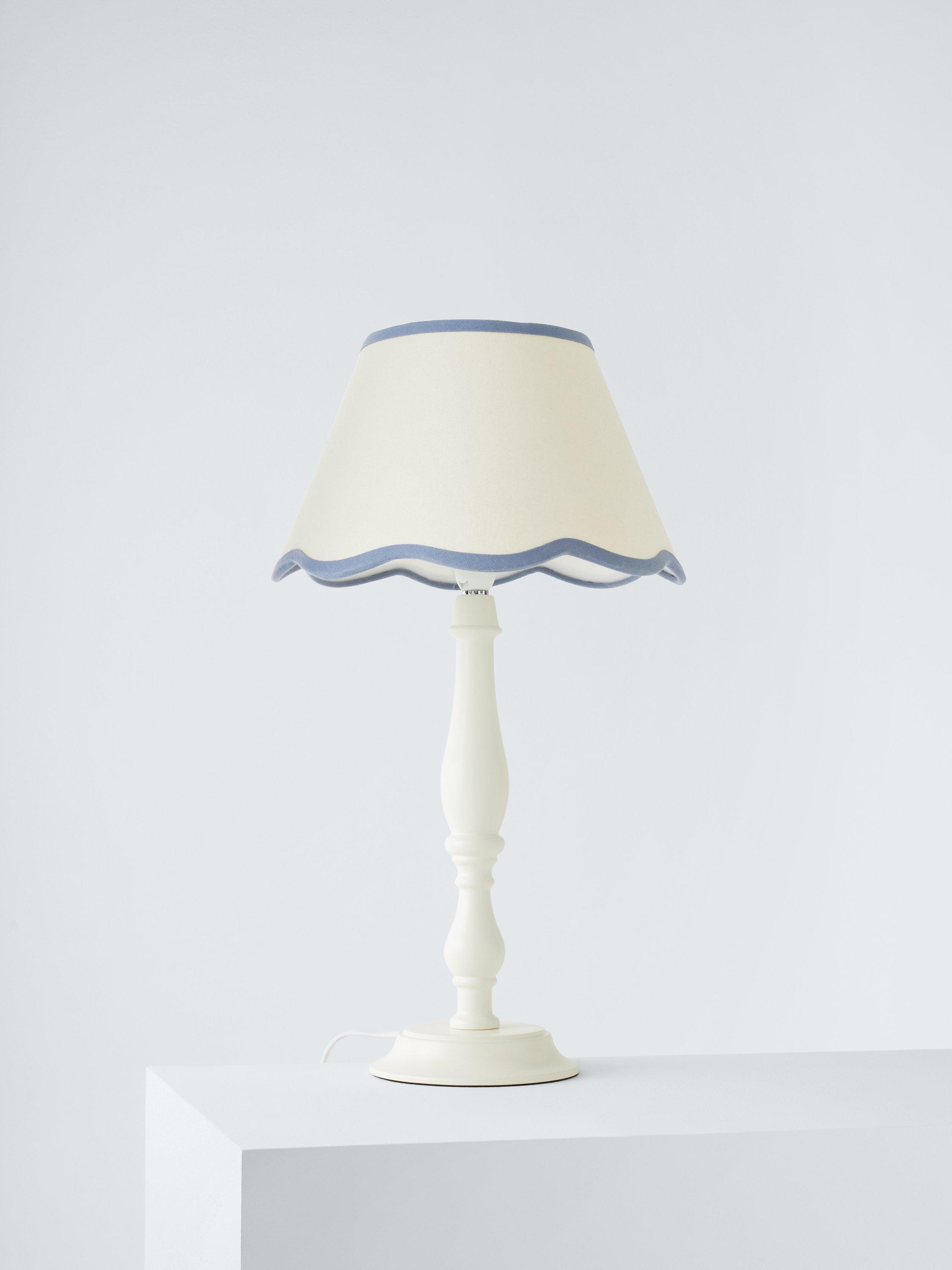 John Lewis scallop tapered lampshade 25cm diameter - British product