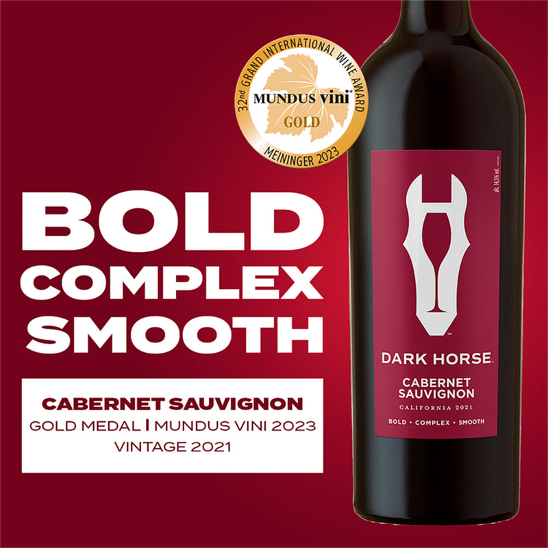 Dark Horse Cabernet Sauvignon red wine 750ml - British product