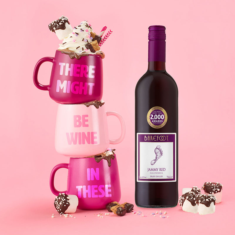Barefoot Jammy Red Wine 750ml - British product