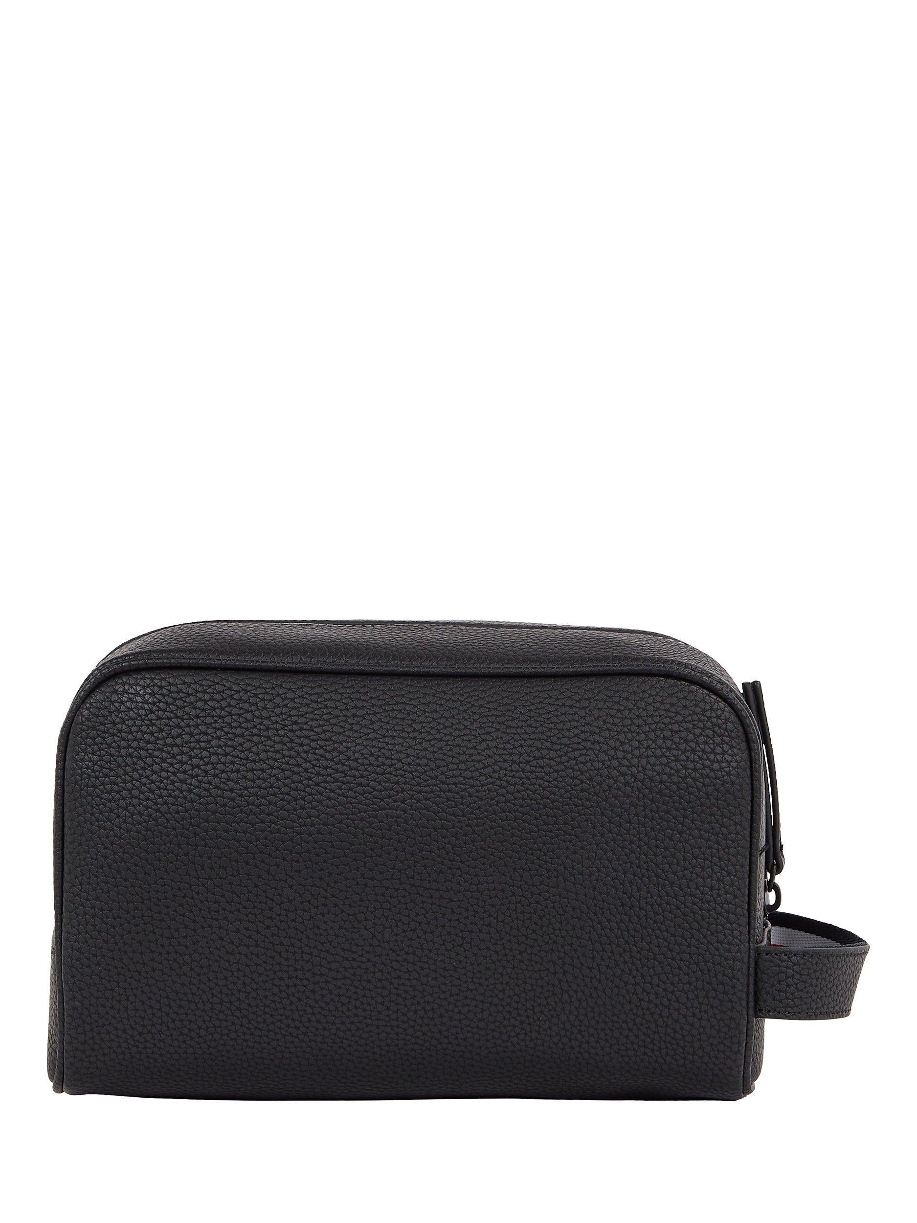 Tommy Hilfiger Essential Washbag in faux leather, UK version