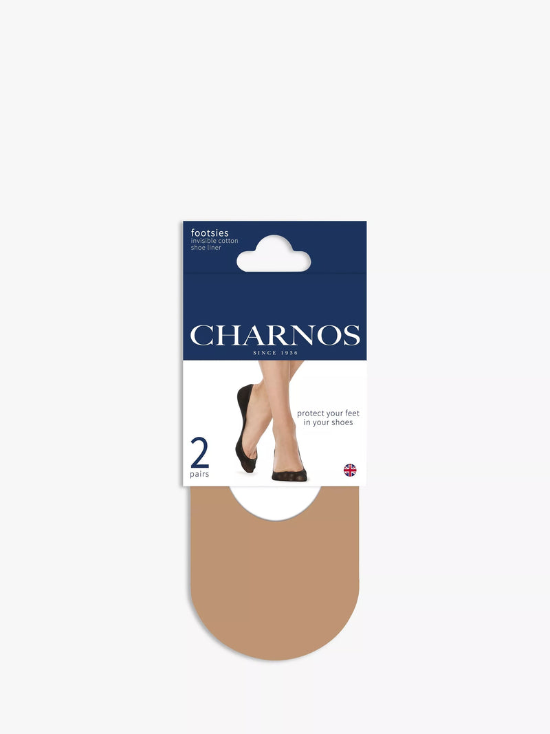 Charnos Invisible Shoe Liners Pack of 2