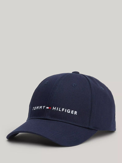 Tommy Hilfiger Kinder Baseballkappe aus Bio-Baumwolle mit Essential-Logo