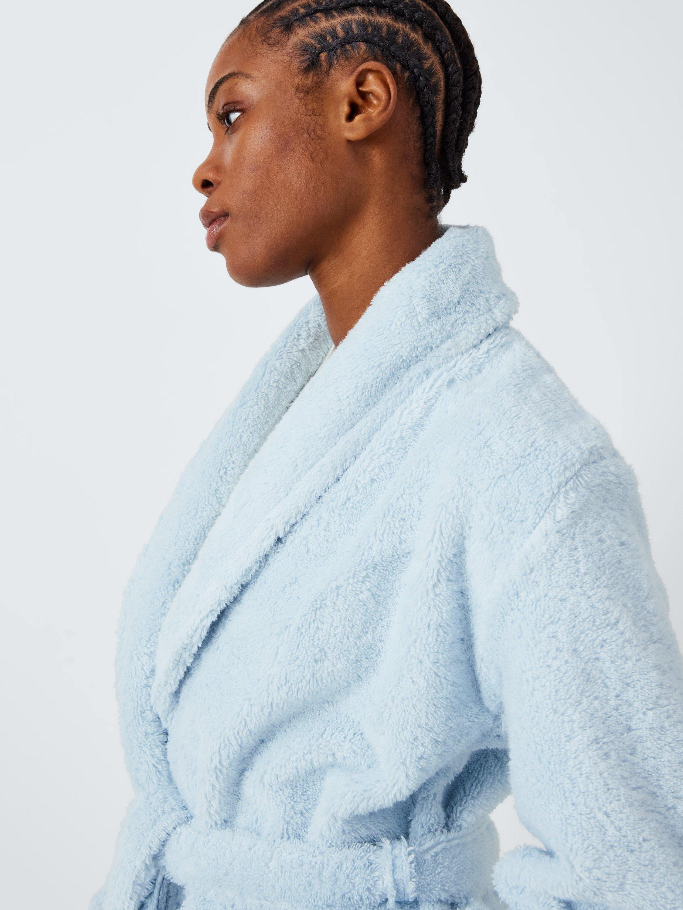 John Lewis organic cotton blend towelling dressing gown, UK version