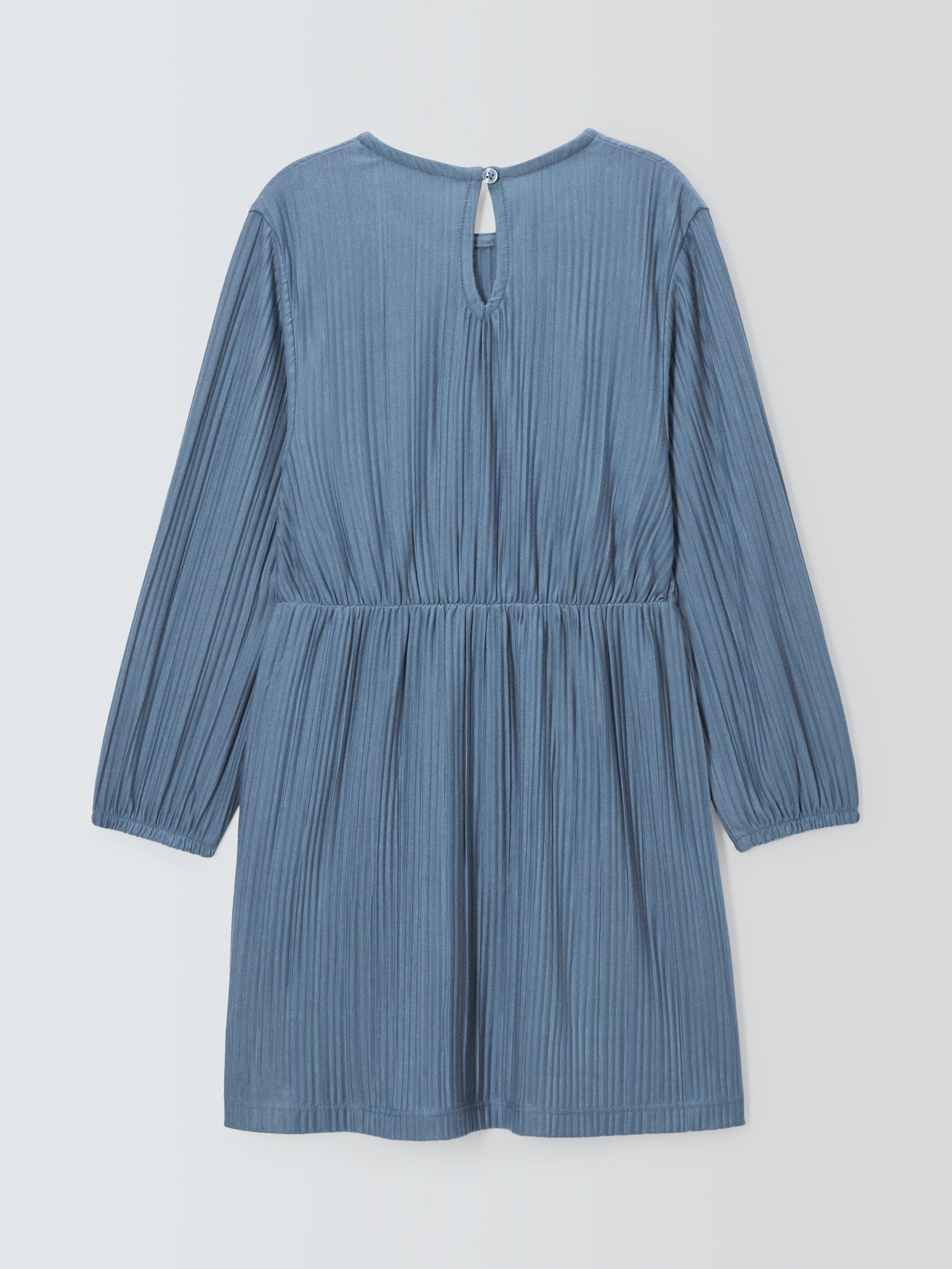 John Lewis ANYDAY Kids' Dress Blue, imported from the UK