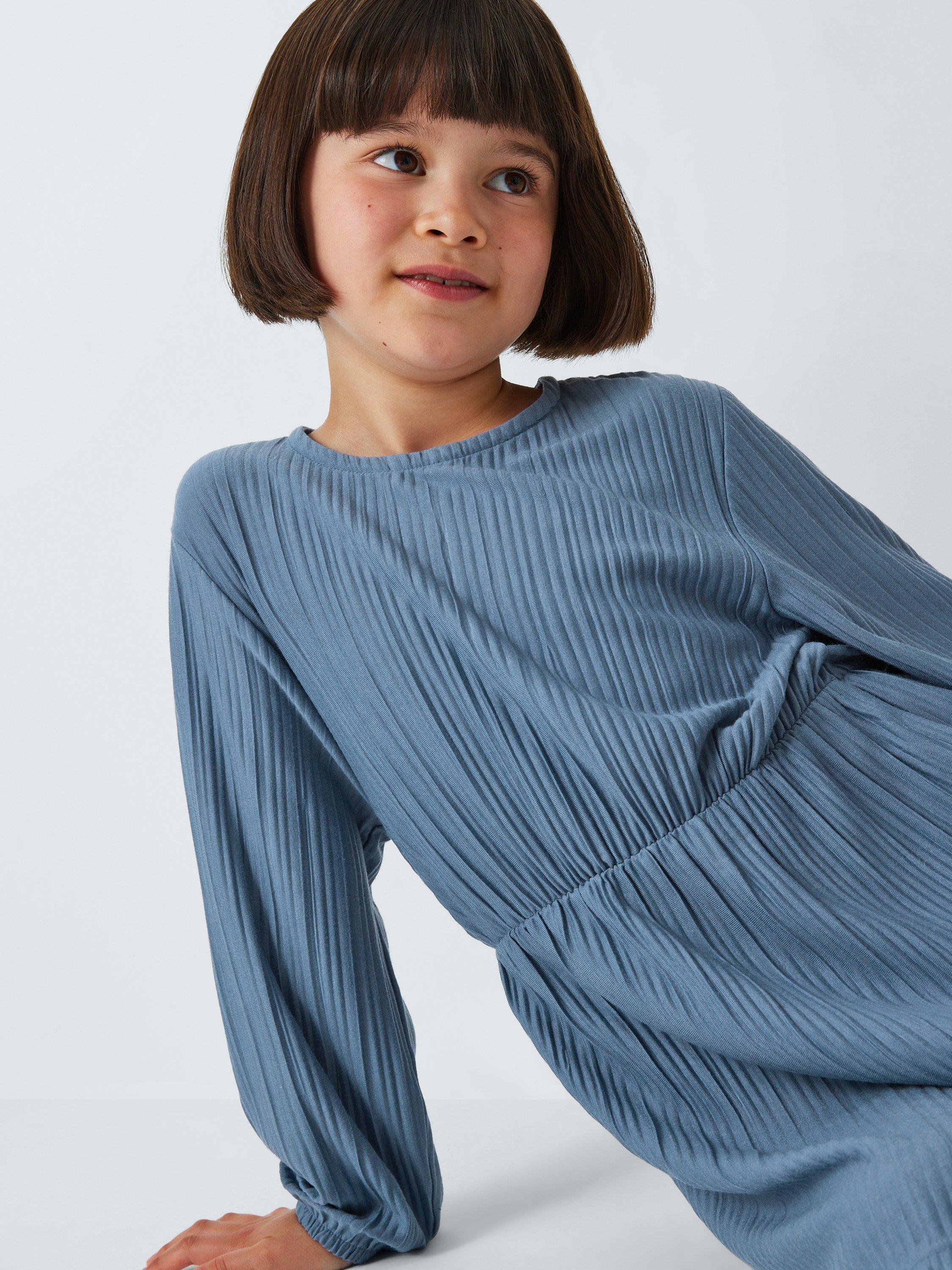 John Lewis ANYDAY Kids' Dress Blue, imported from the UK