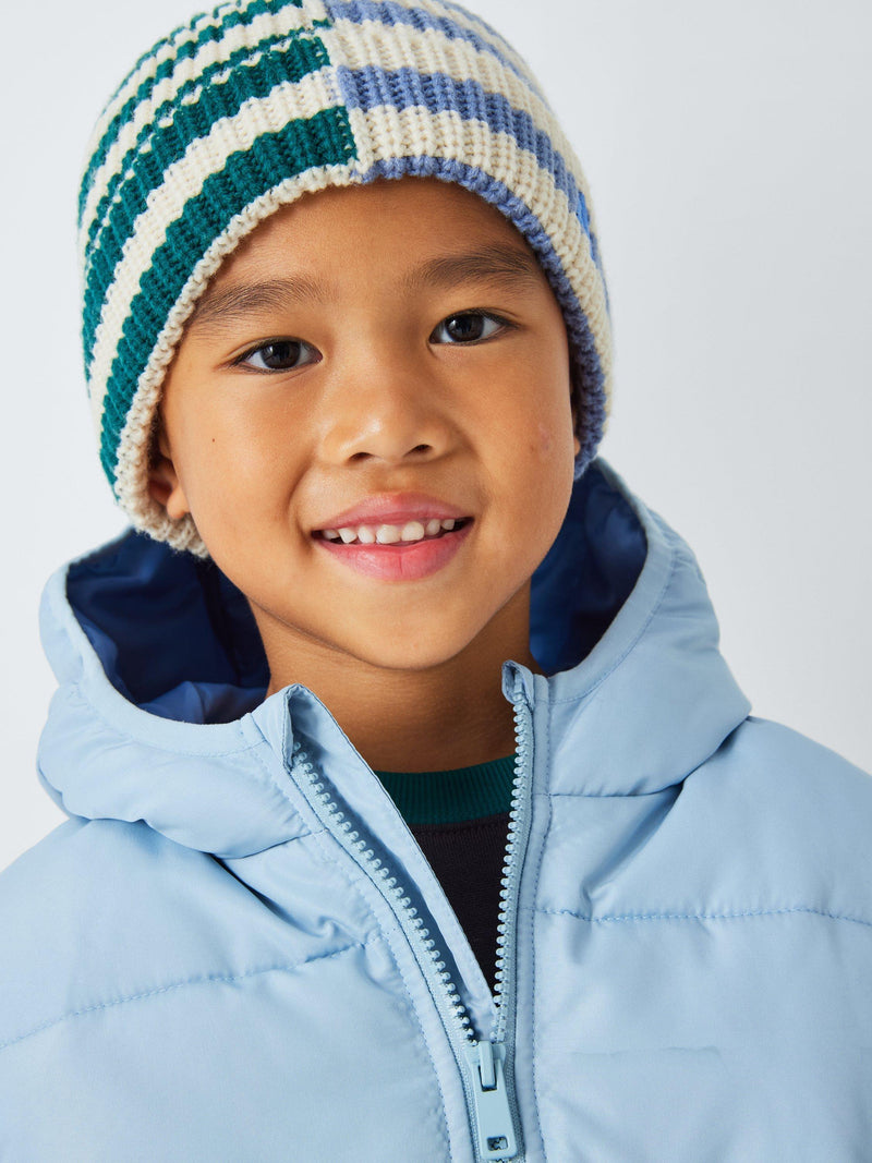 John Lewis ANYDAY kids beanie hat multi , UK version
