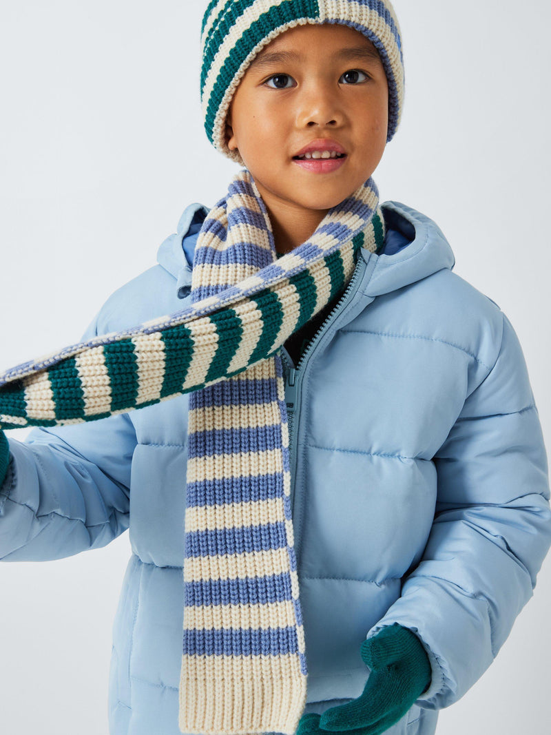 John Lewis ANYDAY kids beanie hat multi , UK version