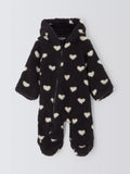 John Lewis ANYDAY Baby Heart Pramsuit