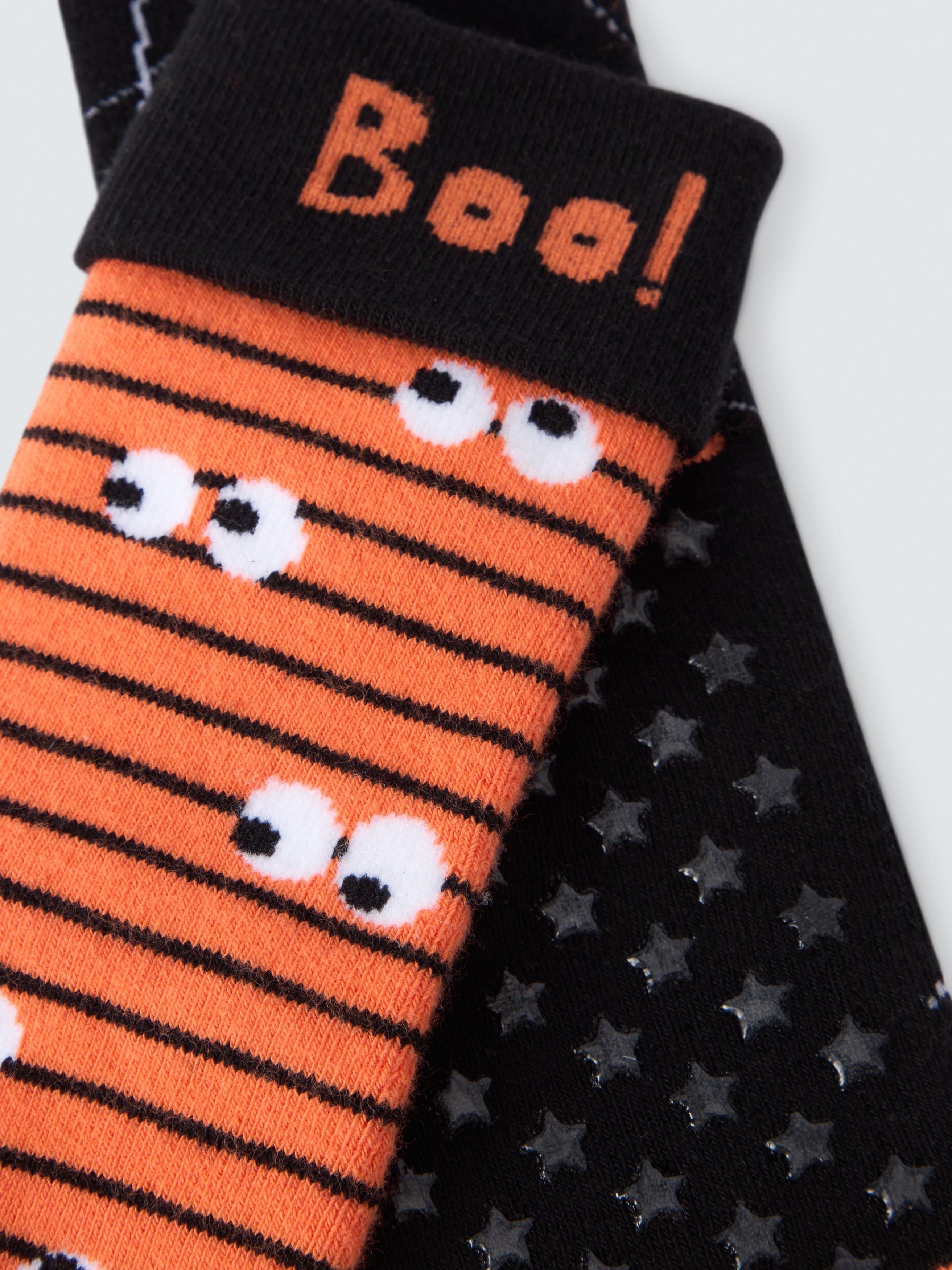 John Lewis Kids Slipper Socks Pack of 2, imported from the UK