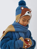 John Lewis Kids' Bear Bobble Hat, Multi