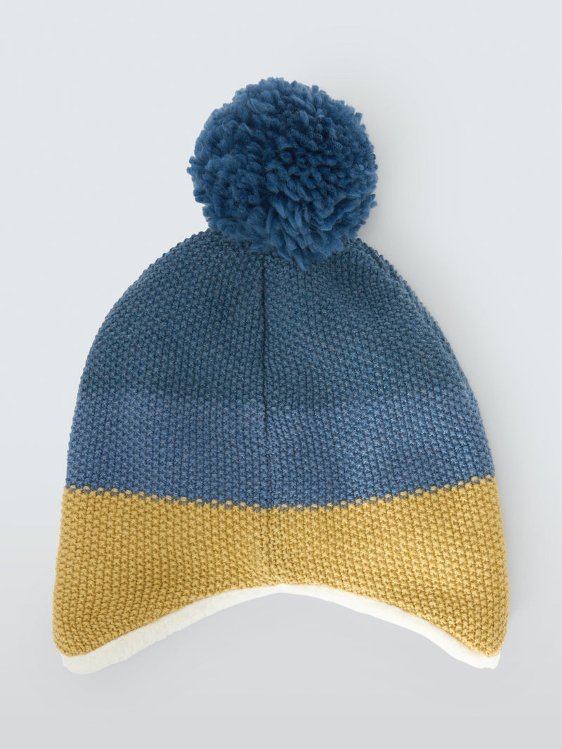 John Lewis Kids Bear Bobble Hat Multi Design, UK version