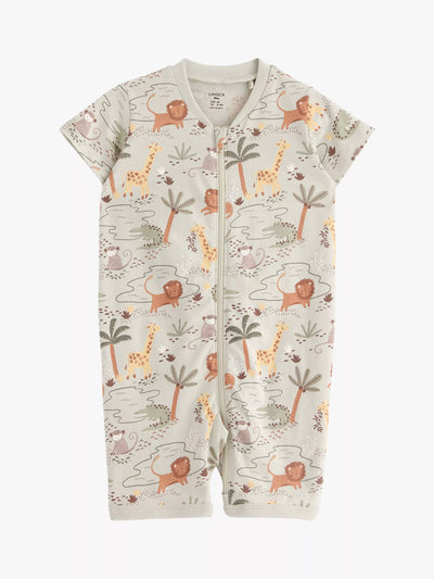 Lindex Baby-Bodysuit aus Bio-Baumwolle mit Dschungel-Print