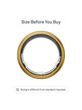 Oura Ring Gen3 Horizon Smart Ring Gold, imported from the UK