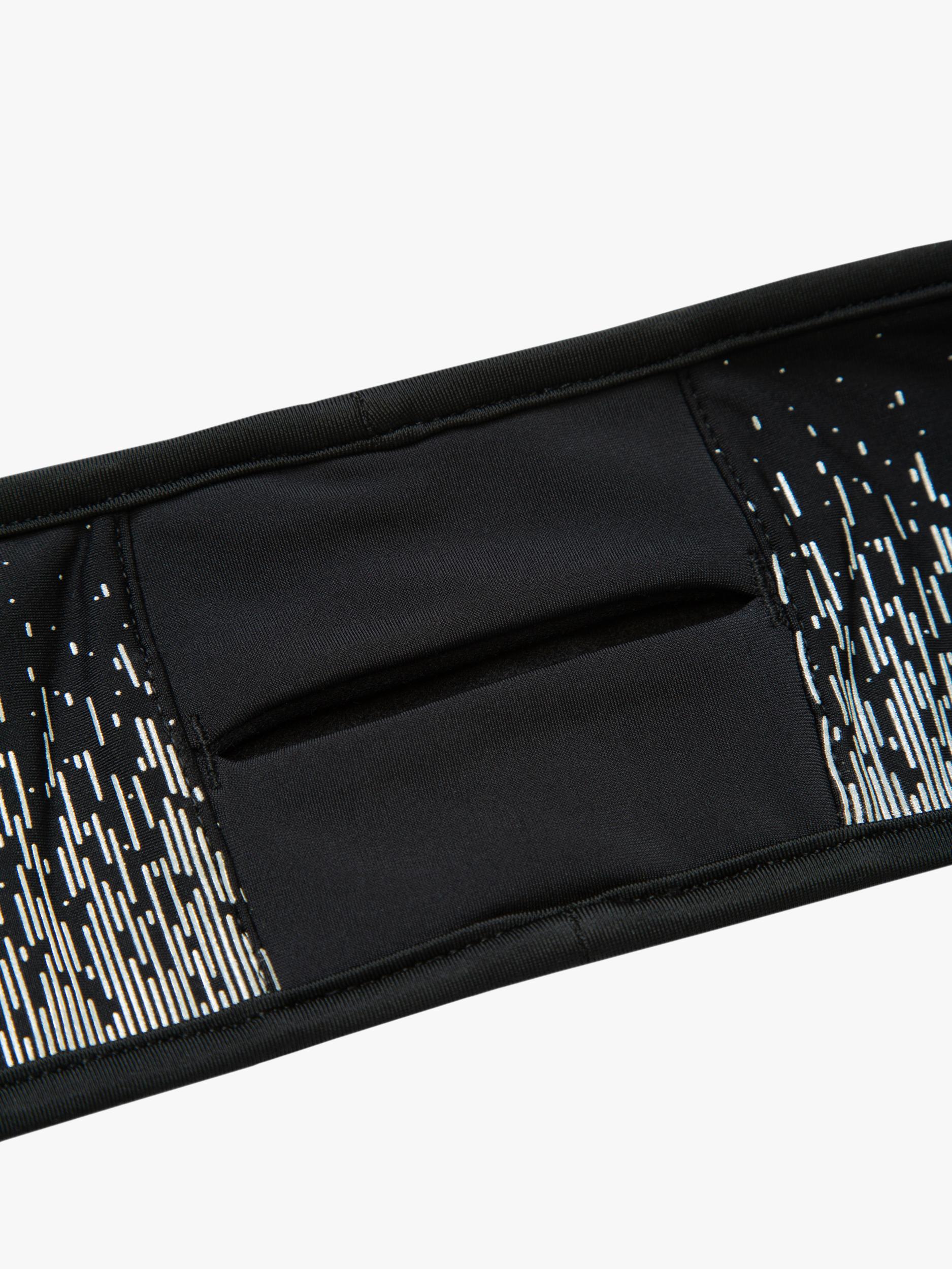 Ronhill Running Headband Black Reflective, مستورد من المملكة المتحدة