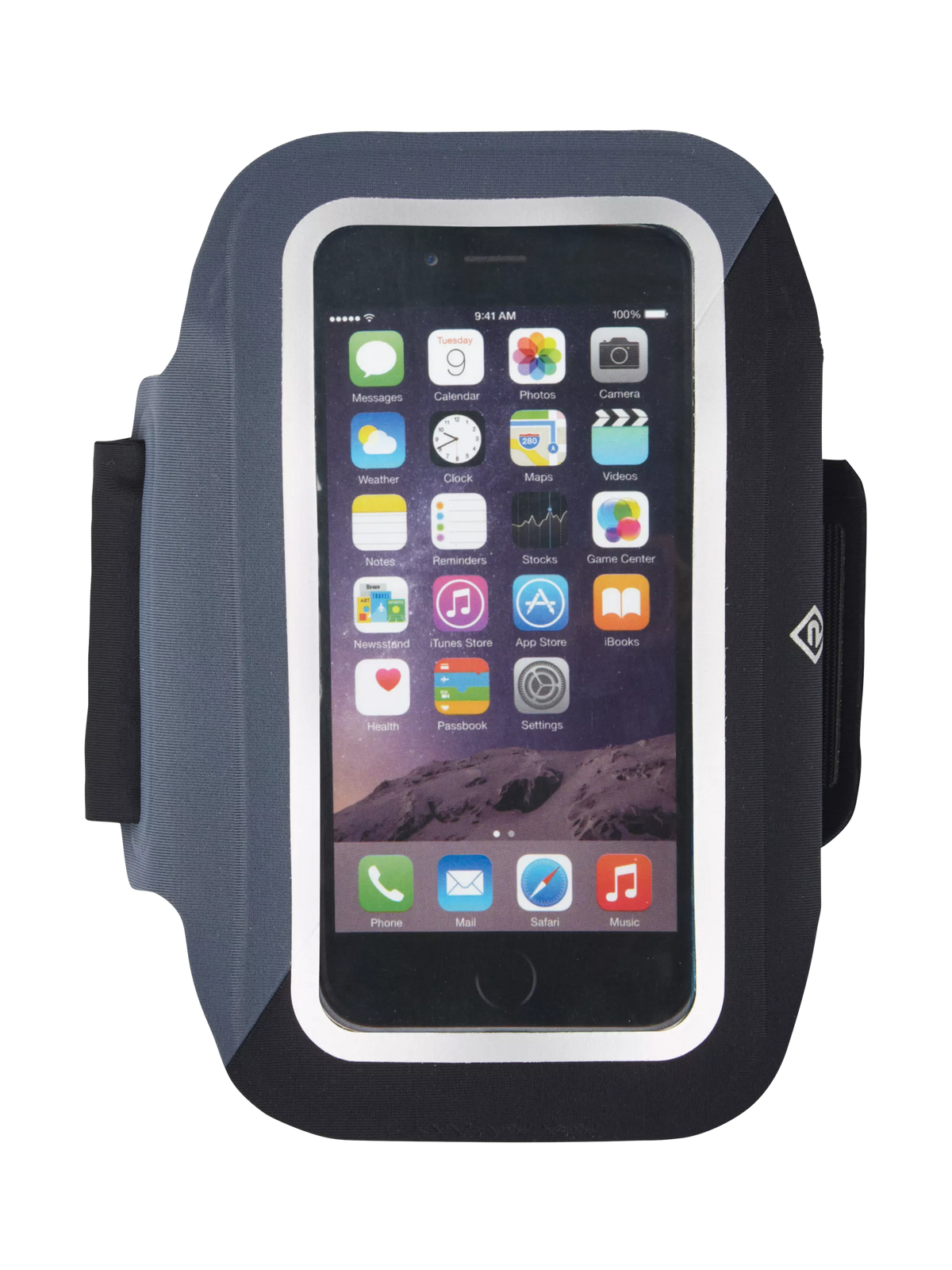 Ronhill phone armband R009 All Black (British brand)
