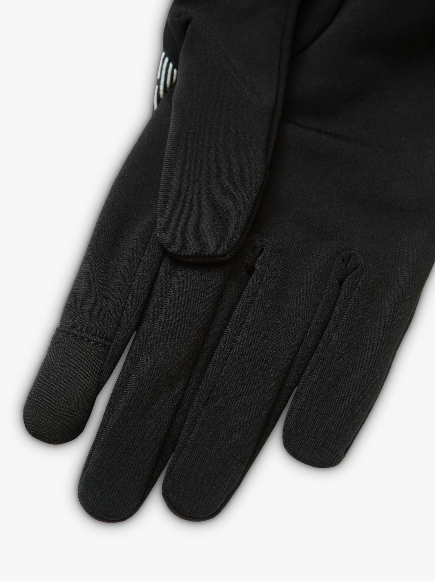 Ronhill reflektierende Thermohandschuhe schwarz/reflektierend, UK-Version