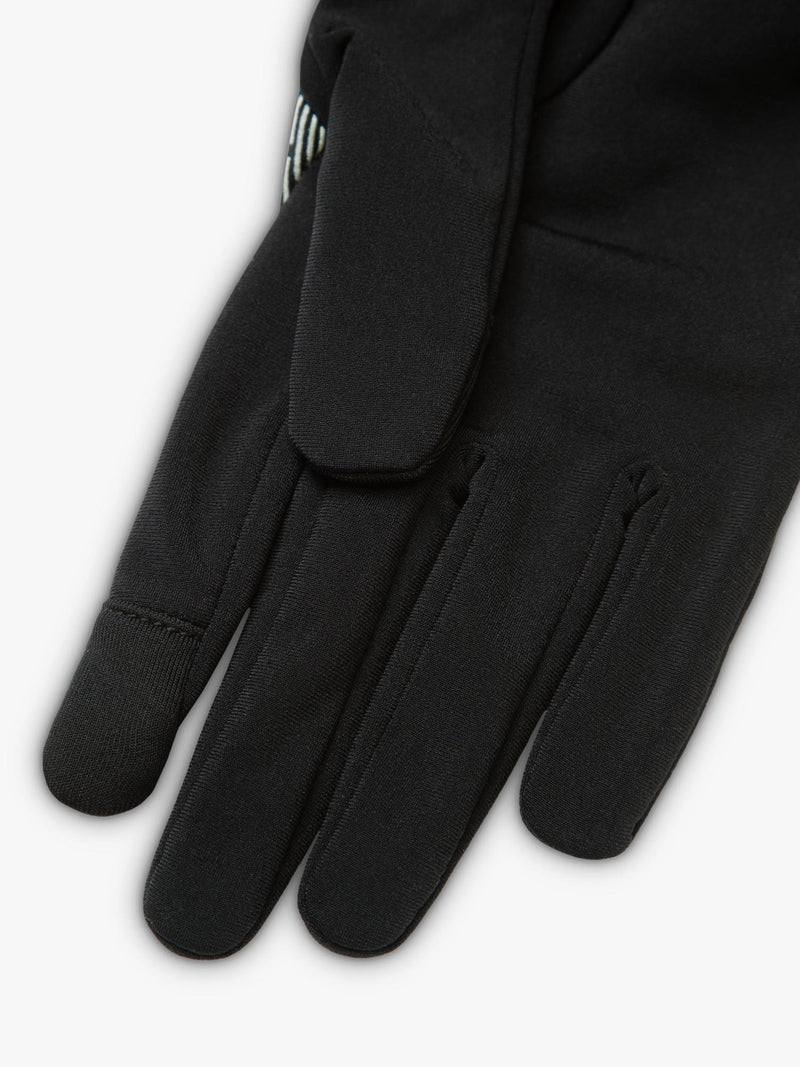 Ronhill reflektierende Thermohandschuhe schwarz/reflektierend, UK-Version