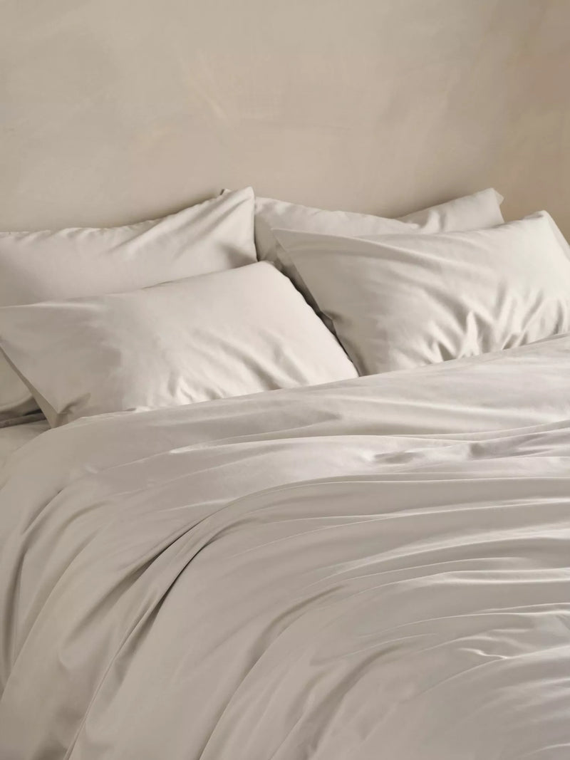 Bedfolk Luxe Cotton Sateen Double Duvet Cover