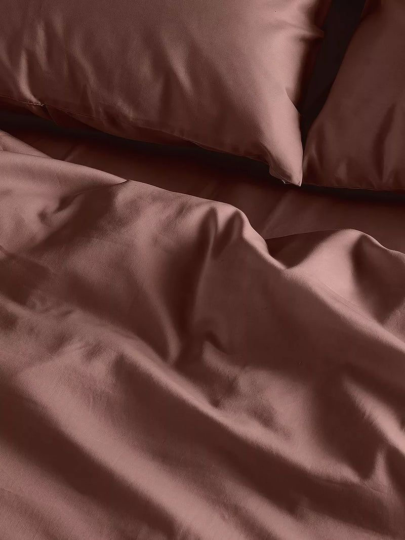 Bedfolk Luxe Cotton Sateen Double Duvet Cover
