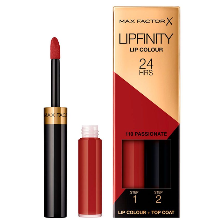 Max Factor Lipfinity Lipstick 110 Passionate GOODS ASDA   