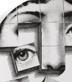 Fornasetti Tema e Variazioni No. 180 wall plate 26cm - British product