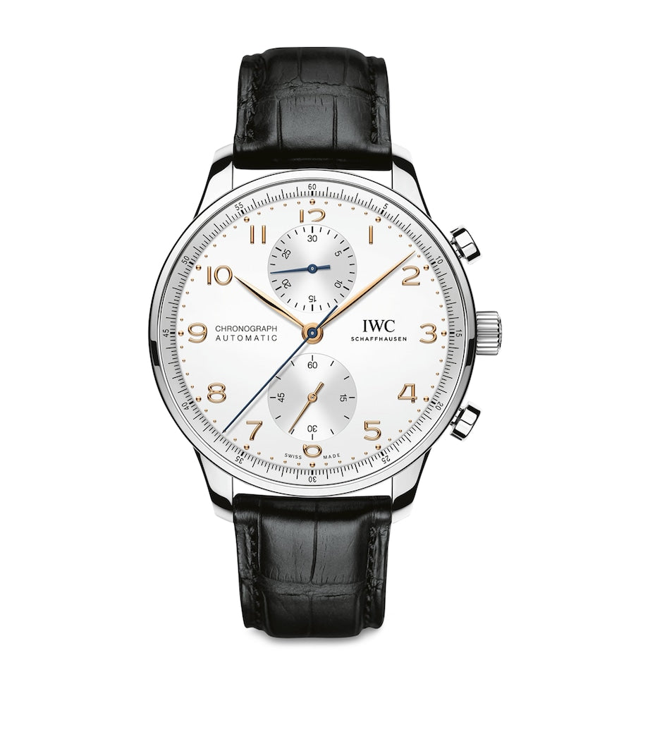 IWC Schaffhausen Portugieser Chronograph watch 41mm, imported from the UK