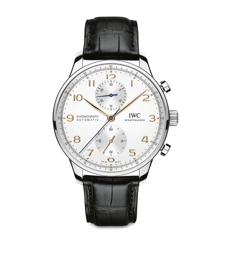 IWC Schaffhausen Portugieser Chronograph watch 41mm, imported from the UK