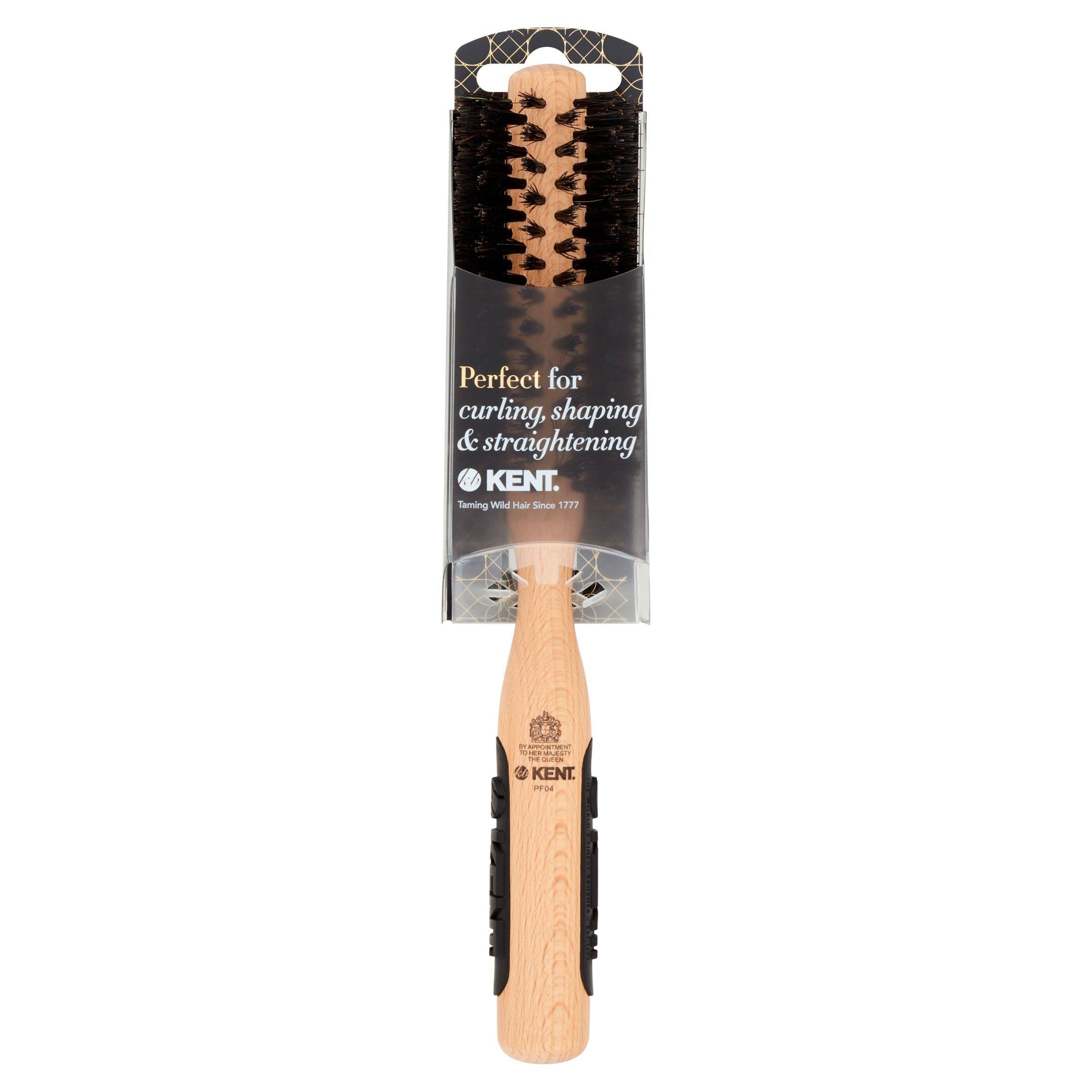 Kent Pure Bristle Small Round Brush Hair tools Sainsburys   