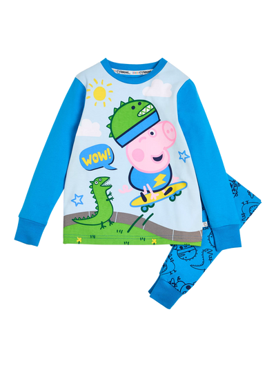 Ensemble pyjama George Pig Peppa Pig Brand Threads Bleu Multi