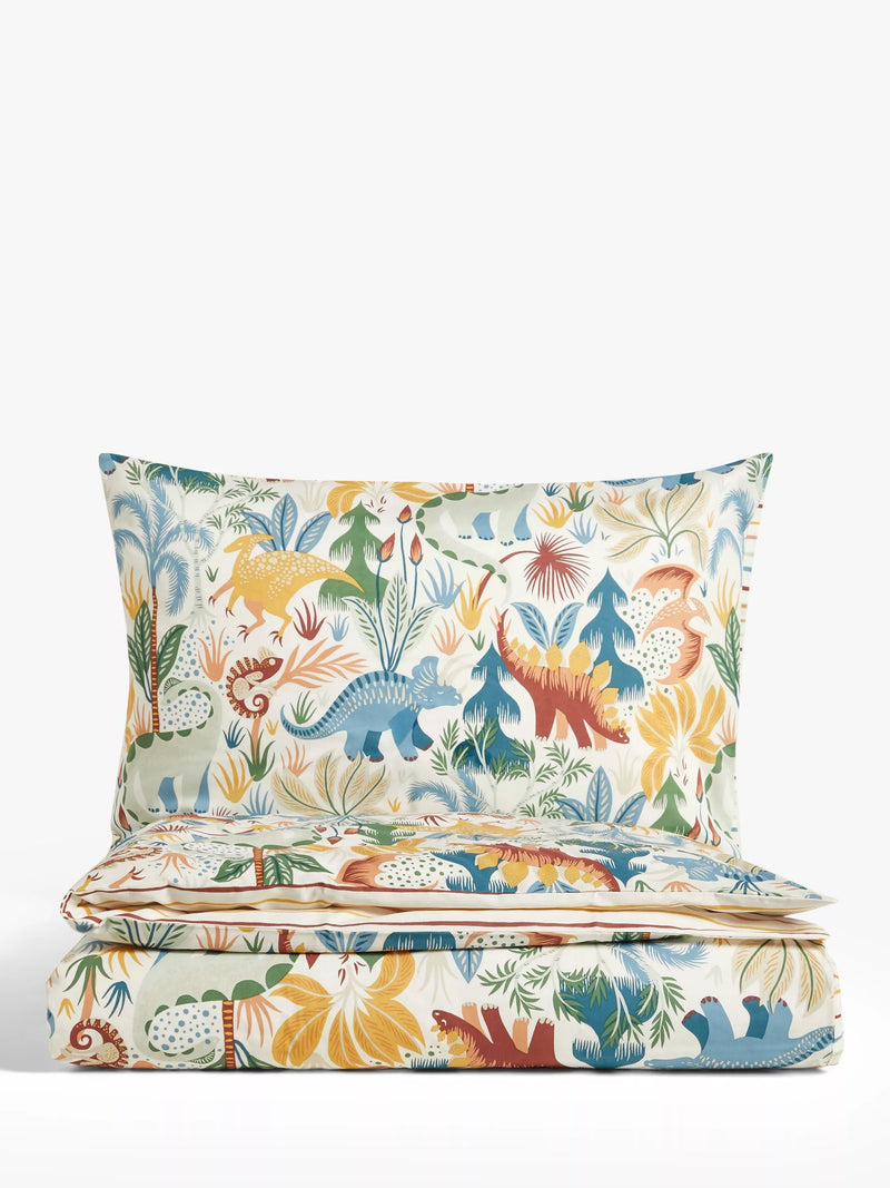 John Lewis double dinosaur duvet set (British brand)